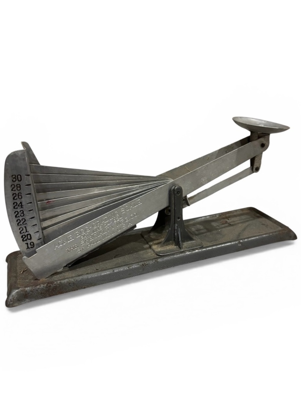 ACME Metal Kitchen Scale - Silver Gray